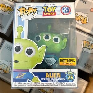 Funko POP! Disney 525 Toy Story ALIEN Diamond Hot Topic Exclusive
